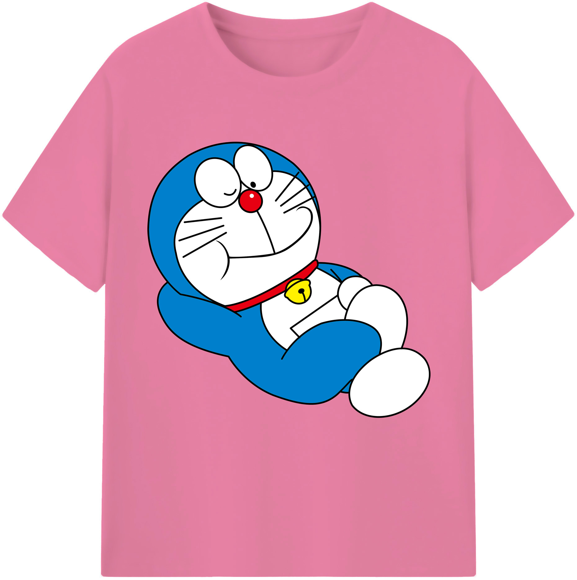 （画像用） ドラえもん Doraemon 綿100％半袖Tシャツ（フロントプリント）